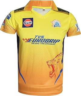 KD Cricket IPL Jersey Supporter Jersey T-Shirt 2023/24 MI, CSK, RCB,KKR,RR,KXIP,SRH,GT,LSG and DC