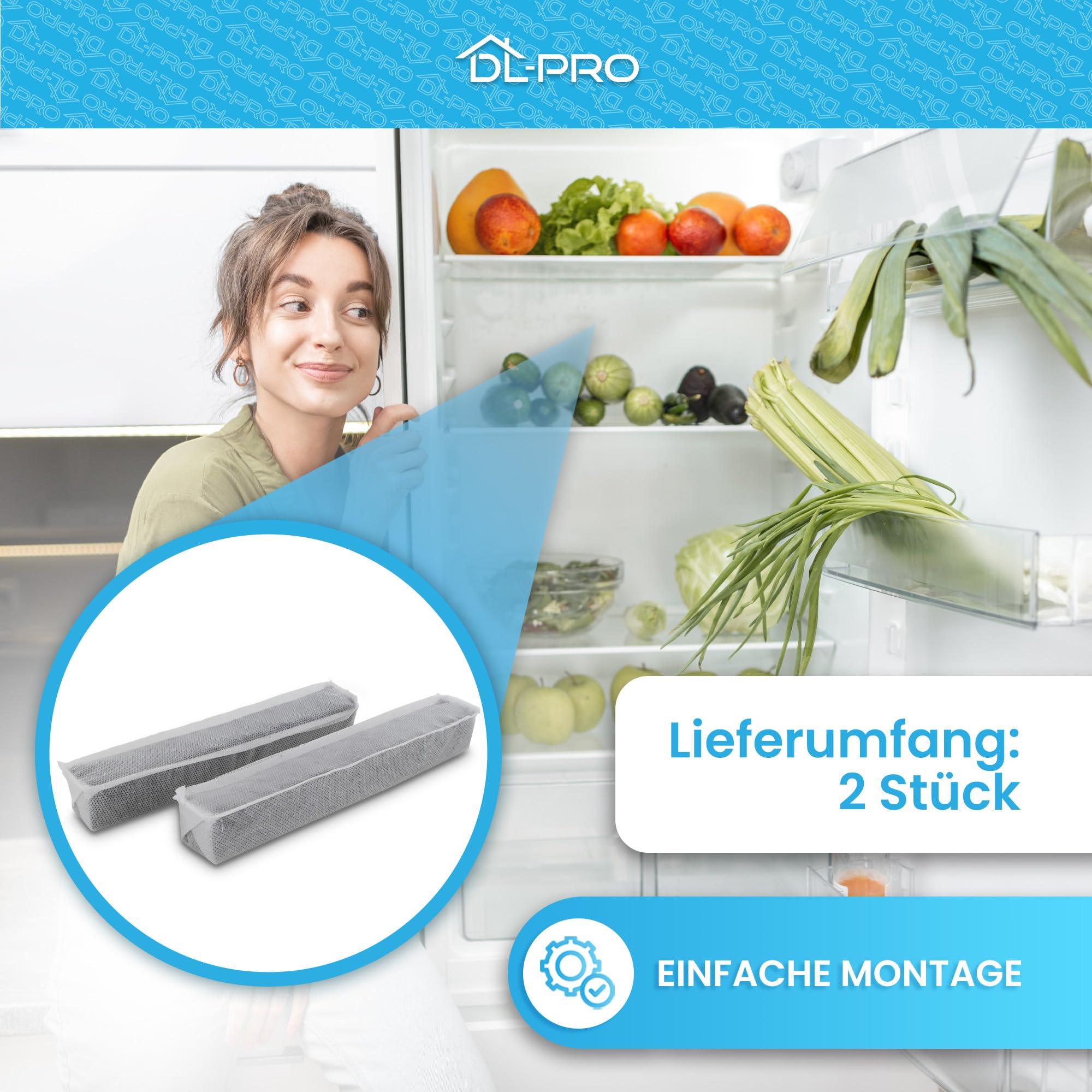 DL-pro 2x Geruchsfilter kompatibel mit Miele Active AirClean 7236280 KKF-RF Aktivkohlefilter Kohlefilter Luftfilter Filter gegen unangenehme Gerüche im Kühlschrank Kühl-GefrierKombination DL-pro 2x Geruchsfilter kompatibel mit Miele Active AirClean 7236280 KKF-RF Aktivkohlefilter Kohlefilter Luftfilter Filter gegen unangenehme Gerüche im Kühlschrank Kühl-GefrierKombination