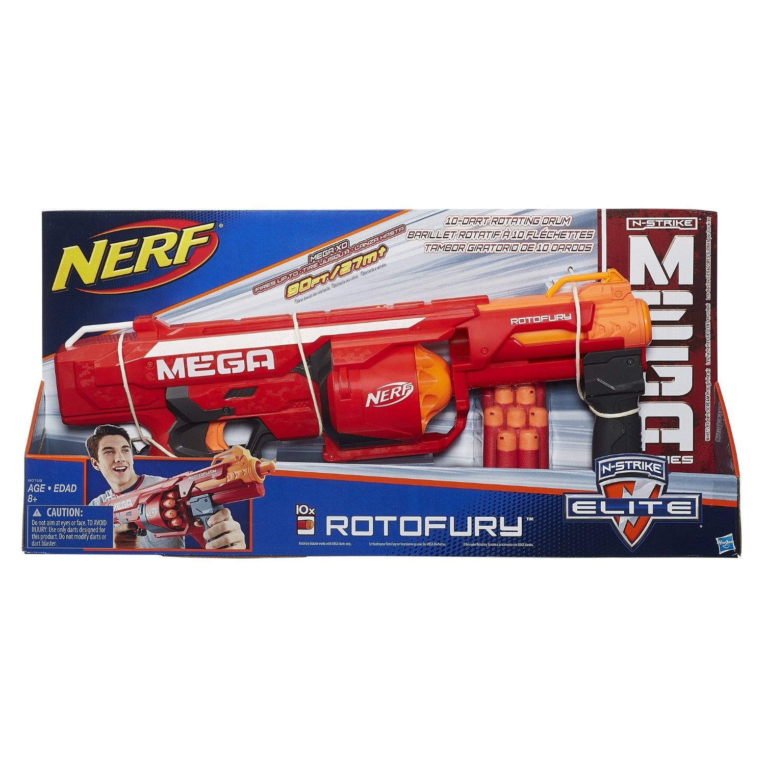 NERF メガ ロトフューリー Amazon.co.jp: 輸入ナーフエヌストライクアメリカ Nerf N-Strike