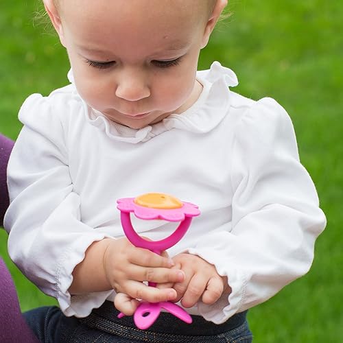 Miniatura 2 de Innobaby Original Teethin' Smart EZ Grip - Mordedor y juguetes sensoriales para bebés y niños pequeños, sin BPA, paquete de 2 mordedores (estrella