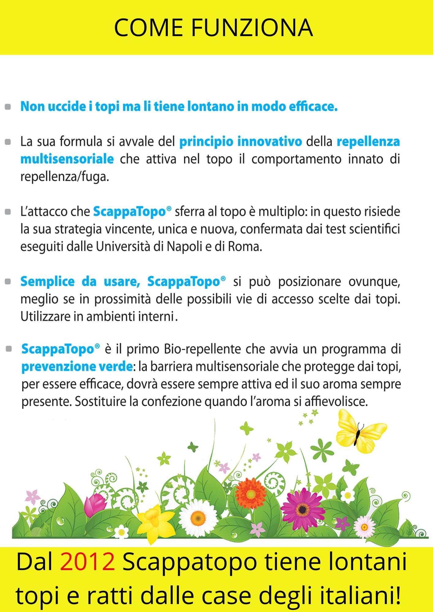 SCAPPATOPO IL BIO-REPELLENTE KING – Repellente Topi Naturale Extra Potente Fortissimo – Dissuasore per Topi e per Ratti Ecologico – Confezione da 2 pezzi da 100g