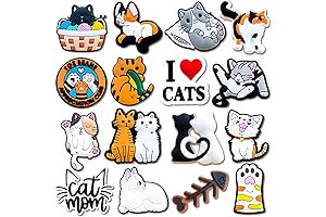 Adorable Cat Shoe Charms: Express Your Feline Love