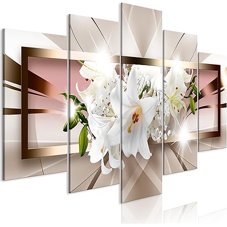 Visario Quadro su Tela Africa 130 x 80 c 4 Tele odello Nr XXL 6138. I