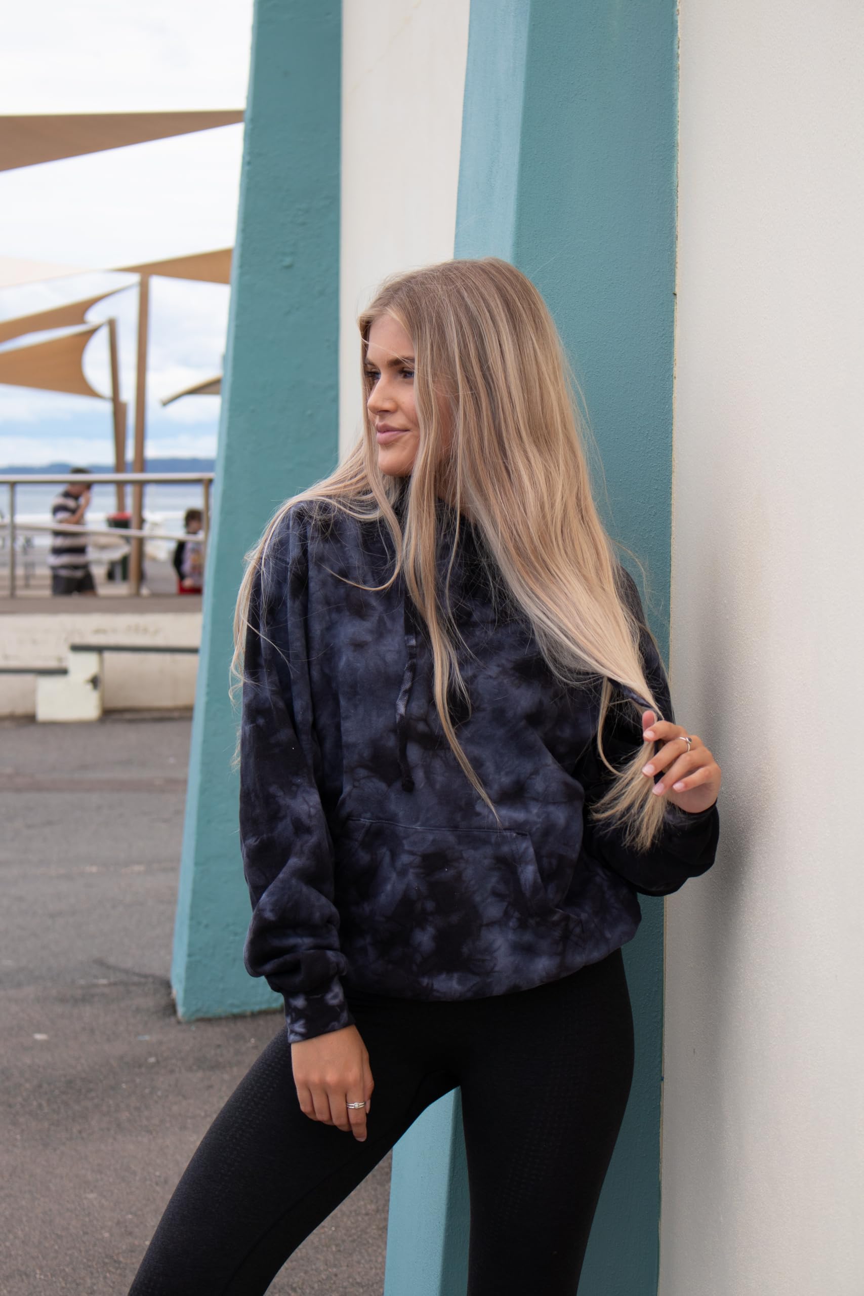 Colortone Felpe con cappuccio Crystal Wash per uomo e donna