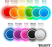 Vista 3 de Pelotas de lacrosse Velocity - 1, 2, 3, 6, 12, 18, 24, 36, 60 y 120 paquetes - para práctica, tamaño oficial aprobado por la NFHS y la universidad