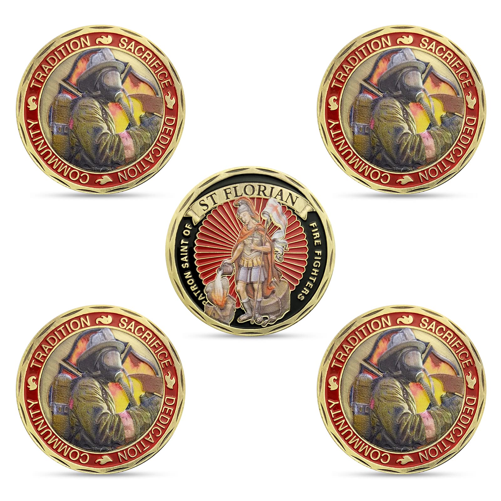 Paramedic Prayer Coins - 5 Pack -9 Paramedic Prayer Coins - 5 Pack -9