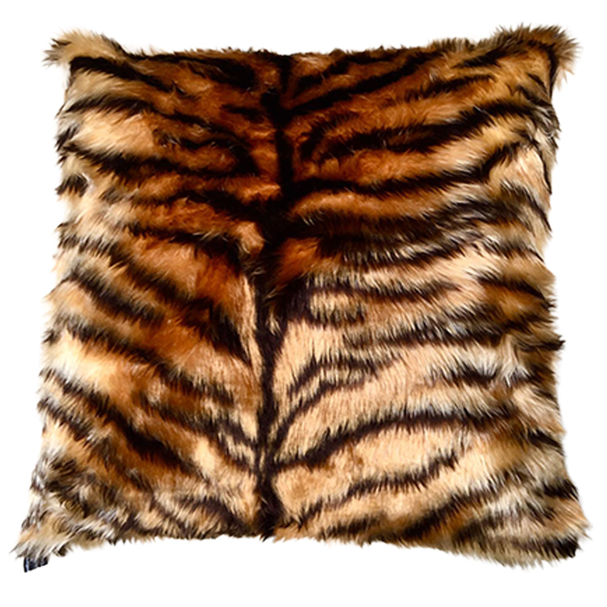 Tiger Faux Fur Cushion Cover ~ Handmade โ image 1