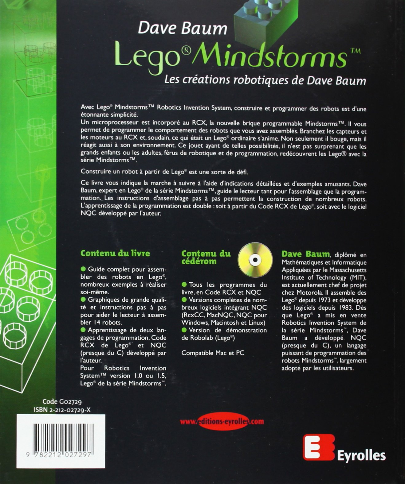 Lego Mindstorms: Les créations robotiques de Dave Baum