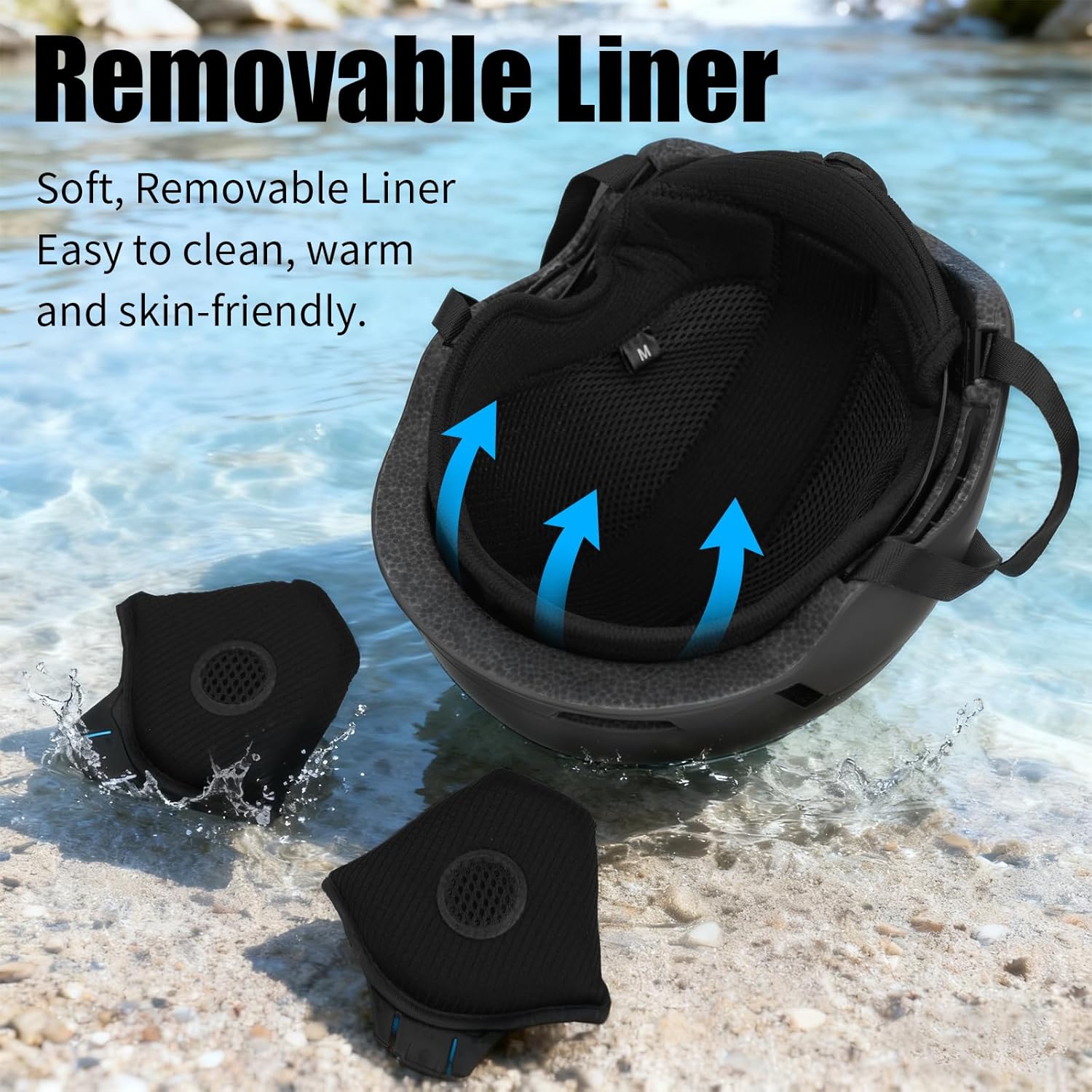 VCOROS Ski Helmet with Ski Goggles DXH-816 Snowboard Helmet Men Women for Snow Sport,Skiing,Skating,Snowboarding(Matte Black,Medium)