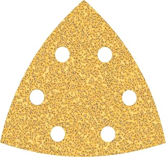Bosch Professional 50x Expert C470 Sandpaper 93x93 mm, Grit 40, Accessories Delta Sander