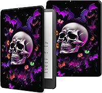 Vista 51 de Funda para Kindle básico de 6 pulgadas (11.ª generación), múltiples ángulos, piel sintética, delgada, con función de encendido y apagado automático