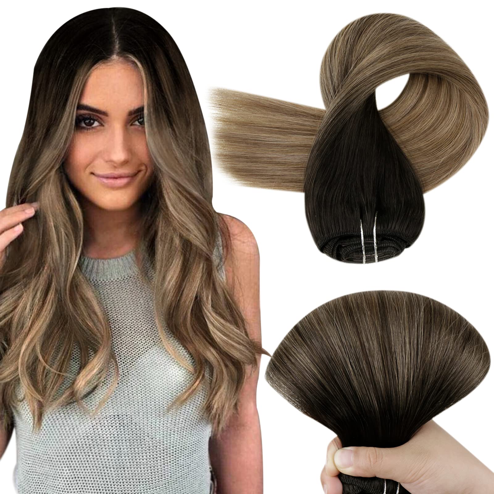 16Inch, Kinky Curly: Easyouth 16" Clip In Hair Extensions Kinky Curly Extensions 100 Gram 7Pcs/Set Natural Black Color For Black Women Full Head Clip In Natural Hair Extensions