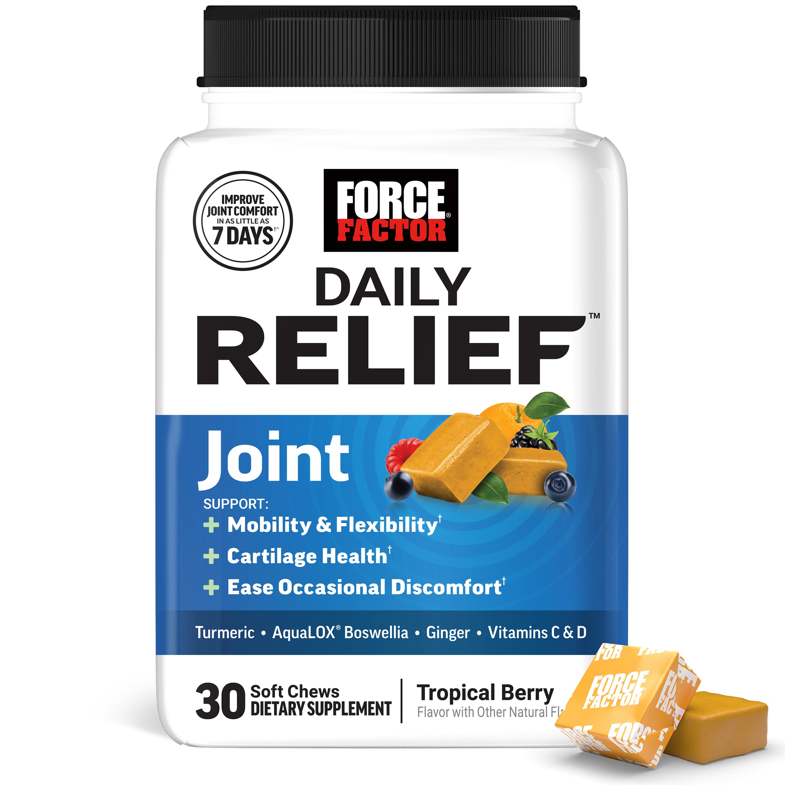 Amazon.com: Force Factor Daily Relief Joint Support, Drug-Free