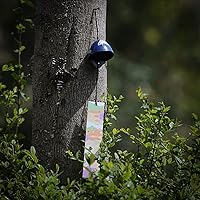 Vista 6 de Carillón de viento japonés de hierro fundido para exteriores, adorno para jardín, patio y balcón, decoración de campana de viento de metal colgante