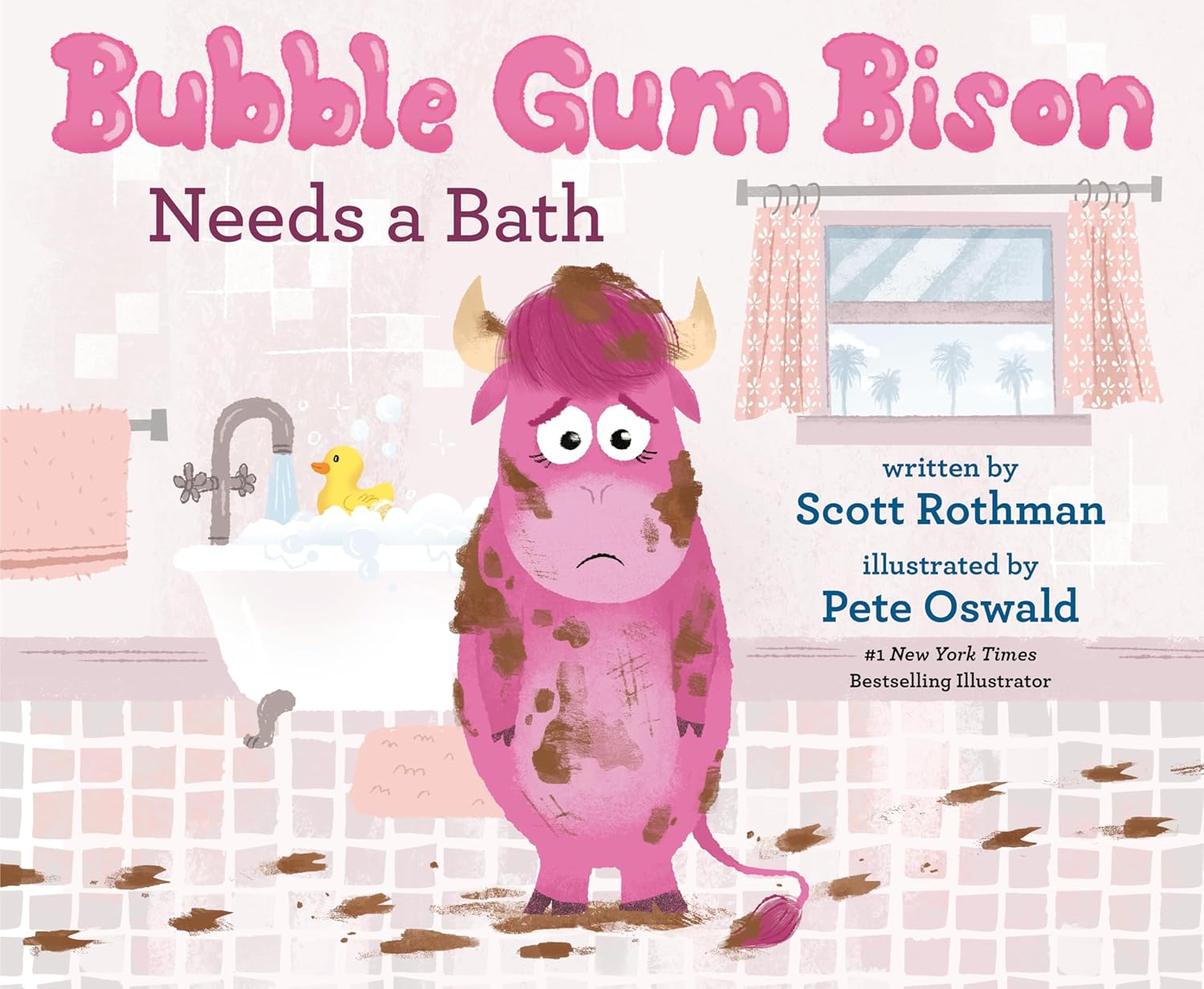 Bubble Gum Bison Needs a Bath (The Bison Family Series) Kindle