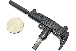 1/6 Scale Uzi Pistol Submachine Gun for 12" Action Figures
