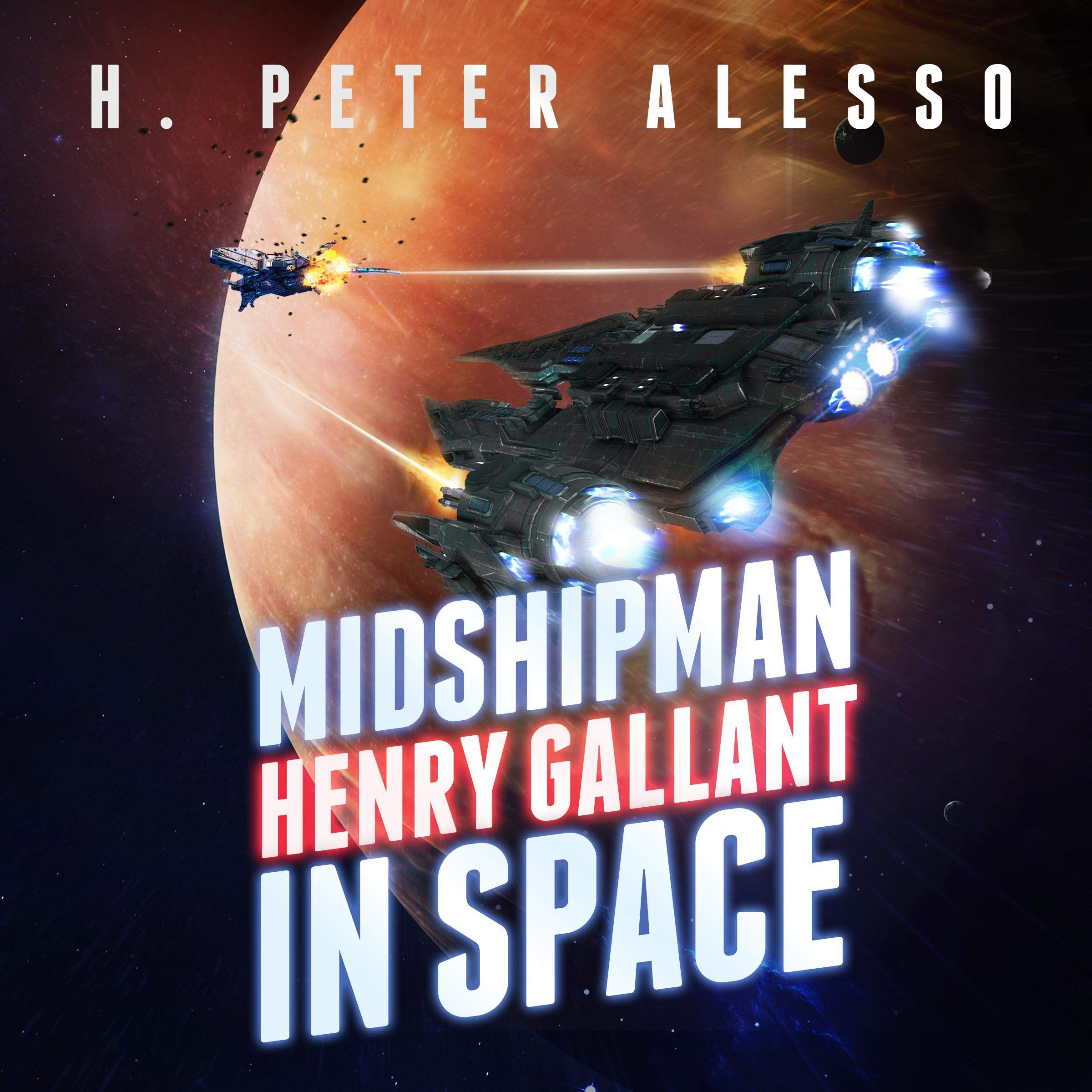 Cover art for Midshipman Henry Gallant in Space