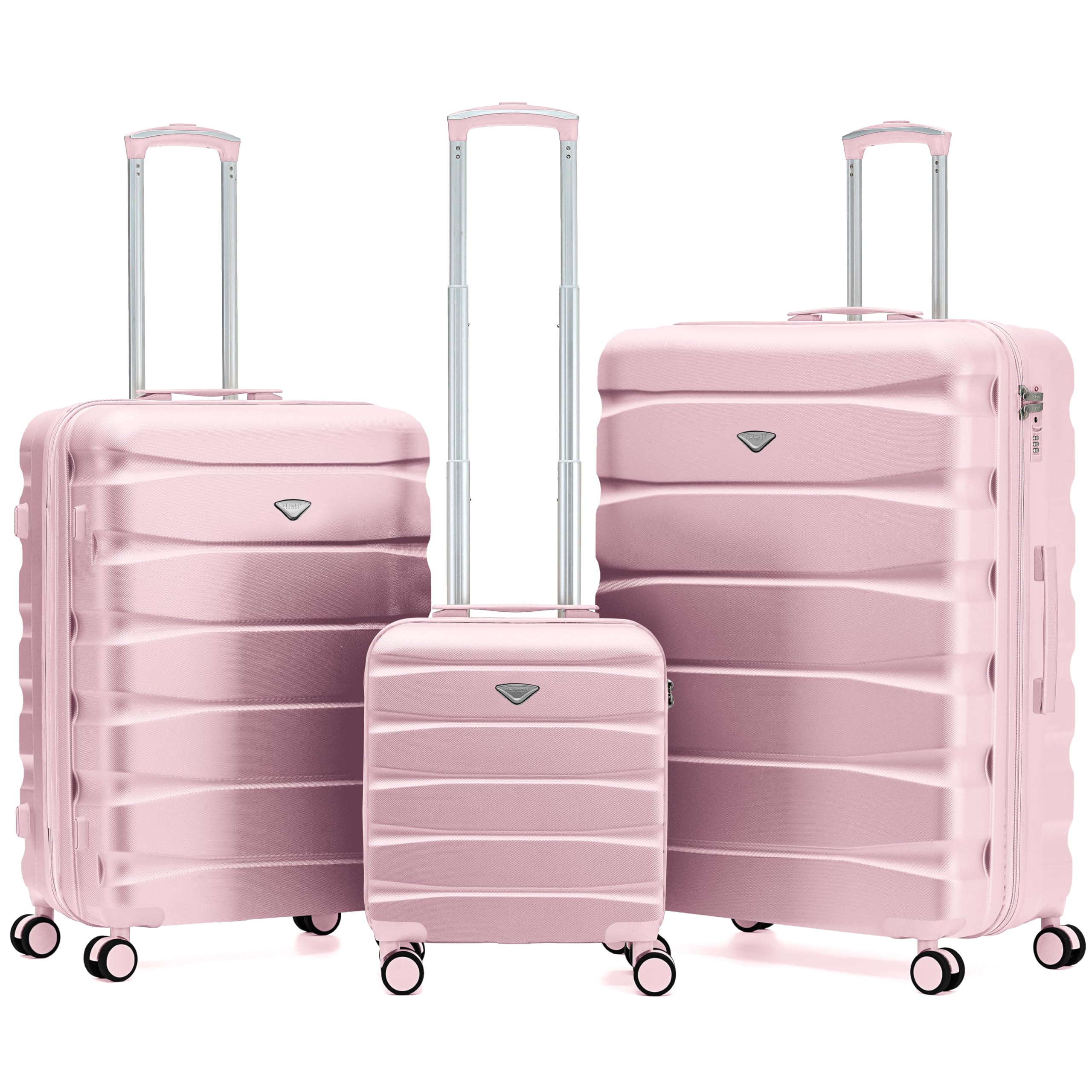 Flight Knight Underseat Cabin Suitcase 45x36x20cm | Free Hand Luggage for EasyJet & Wizz Air | Lightweight ABS Hard Shell with 8 Silent-Glide Spinner Wheels | Max Space Travel Bag — view 232