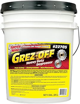 Amazon.com: Spray Nine 22705 Grez-Off Heavy Duty Degreaser - 5