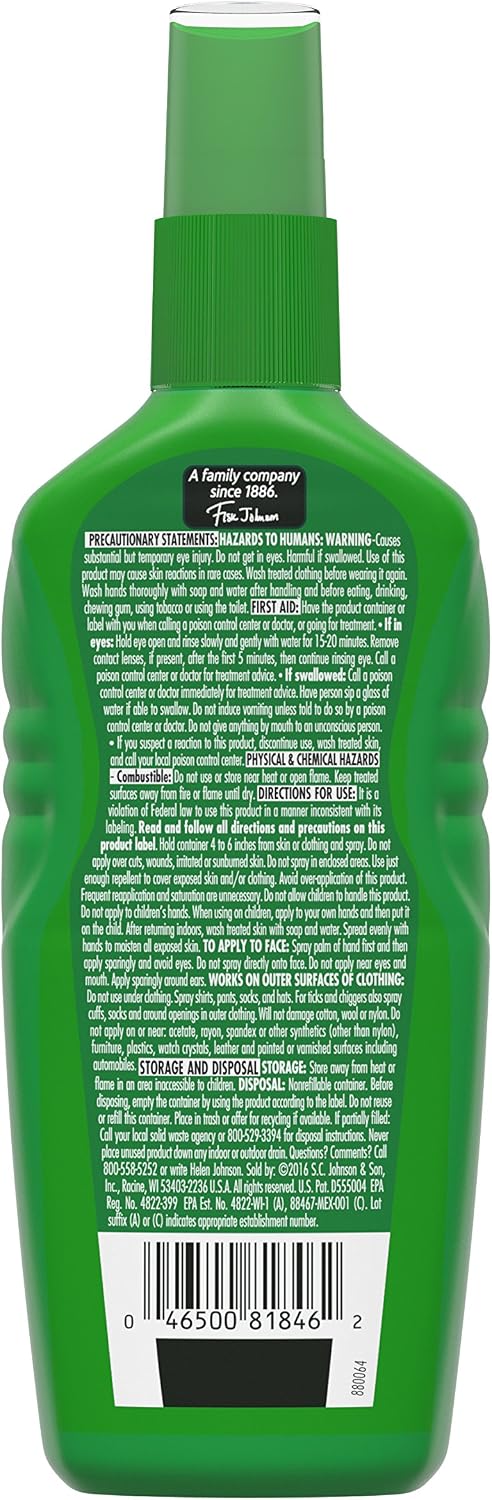 OFF! Deep Woods Sportsmen Insect Repellent Spritz, Bug Spray with Long Lasting Protection from Mosquitoes, 6 oz