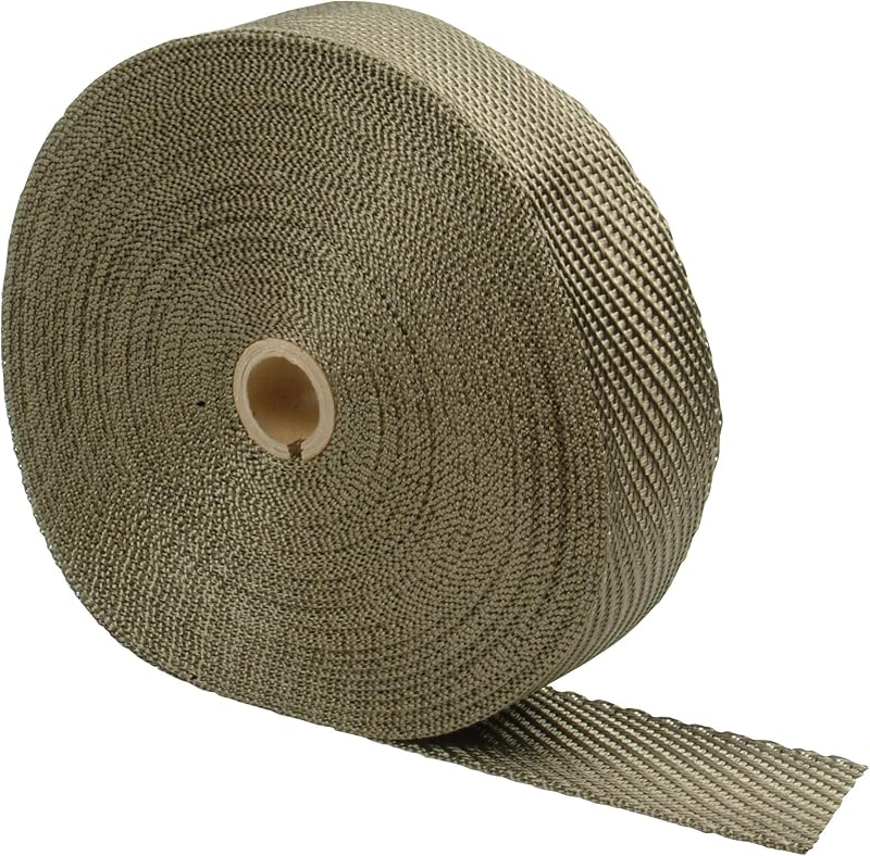 Manta térmica para escapamento Design Engineering Titanium com tecnologia Lava Rock 2,54 cm x 30,48 m – 1 rolo