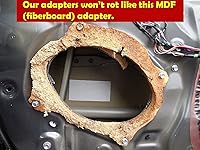 Vista 1 de Adaptador de altavoz Anillos espaciadores SAK006_55 Universal 5x7 o 6x8 a 6 1/2 "6.5-1 Par - RSAK006_55