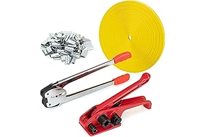 Poly Strapping Tensioner & Cutter Manual Banding Sealer Tools Set with PP...
