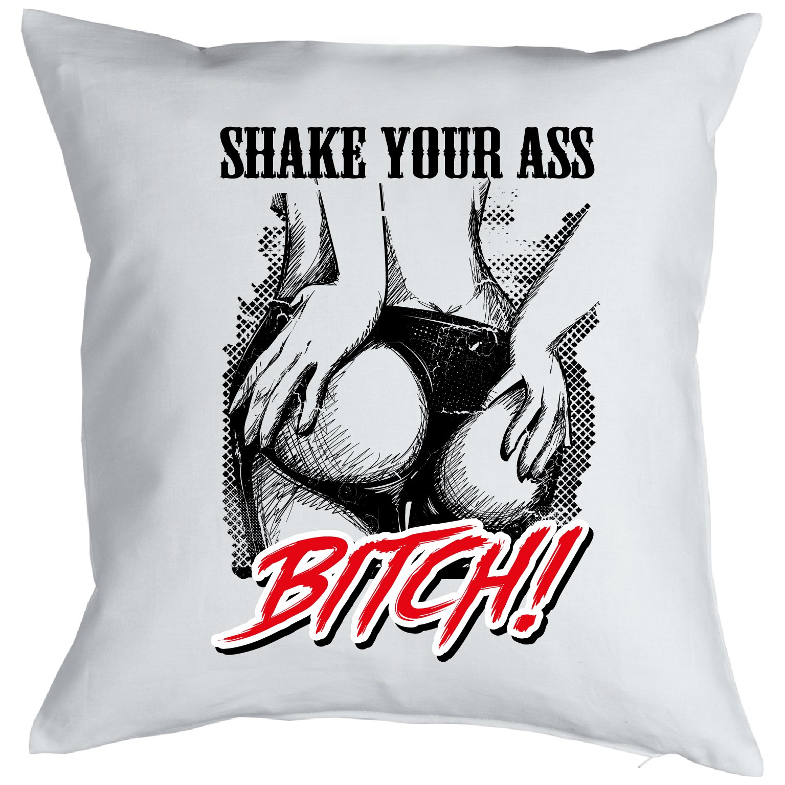 Cool porn cushion with eye-catching motif for adult fun