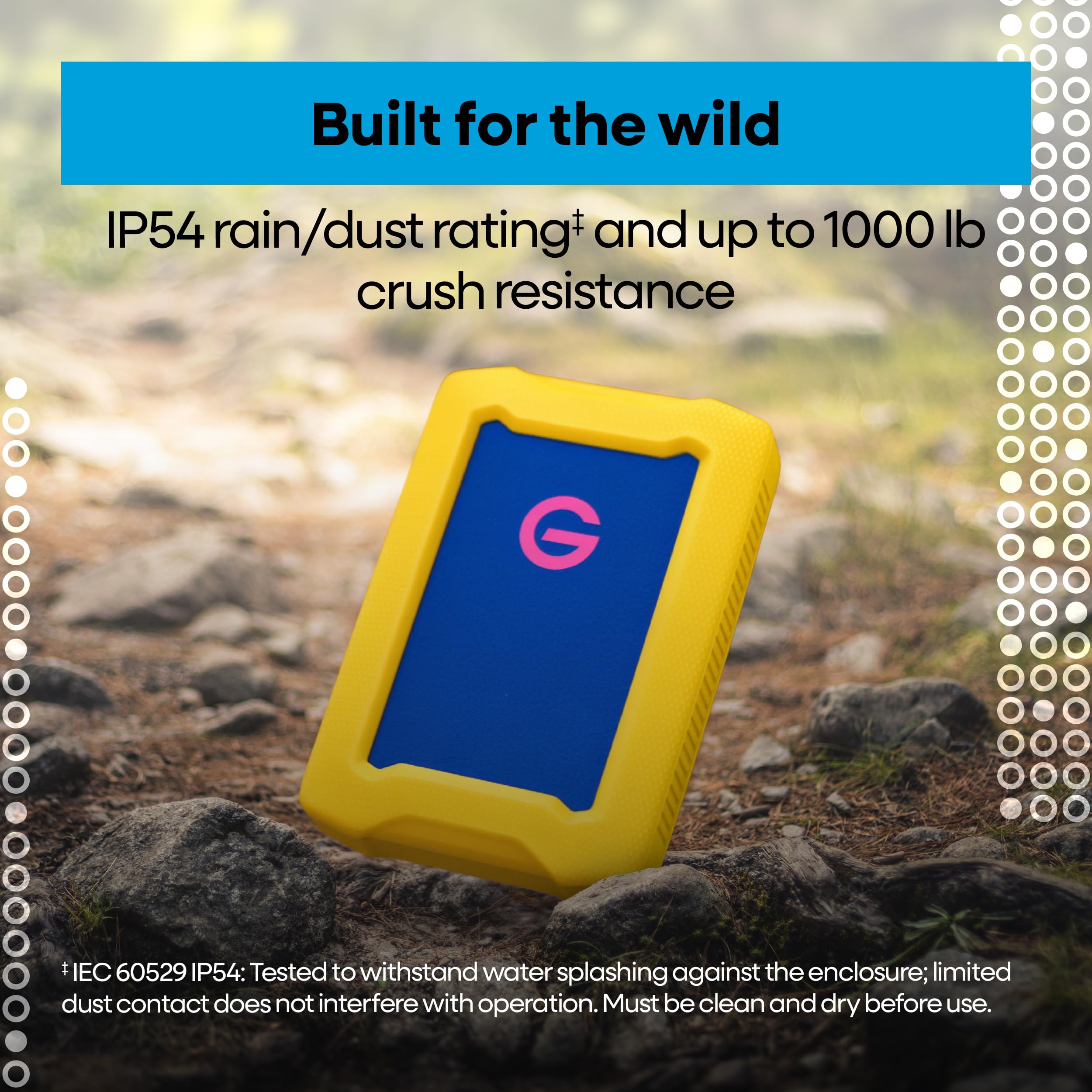 Amazon.com: 1TB G-Drive ArmorATD Rugged, Durable Portable External