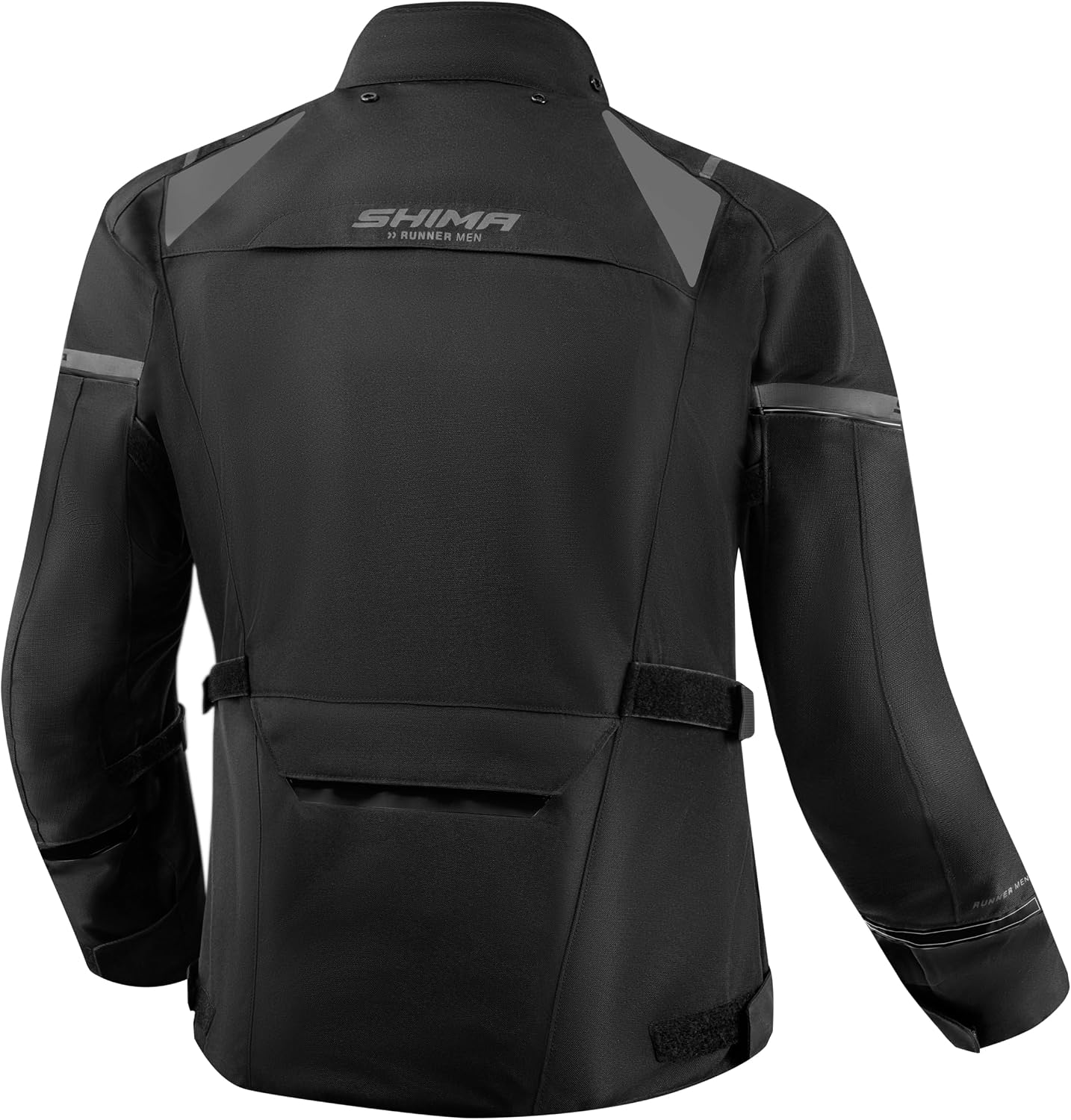 SHIMA Runner — мотоциклетный комбинезон для мужчин: куртка, брюки, AirForce, защита спины, броня, езда на мотоцикле