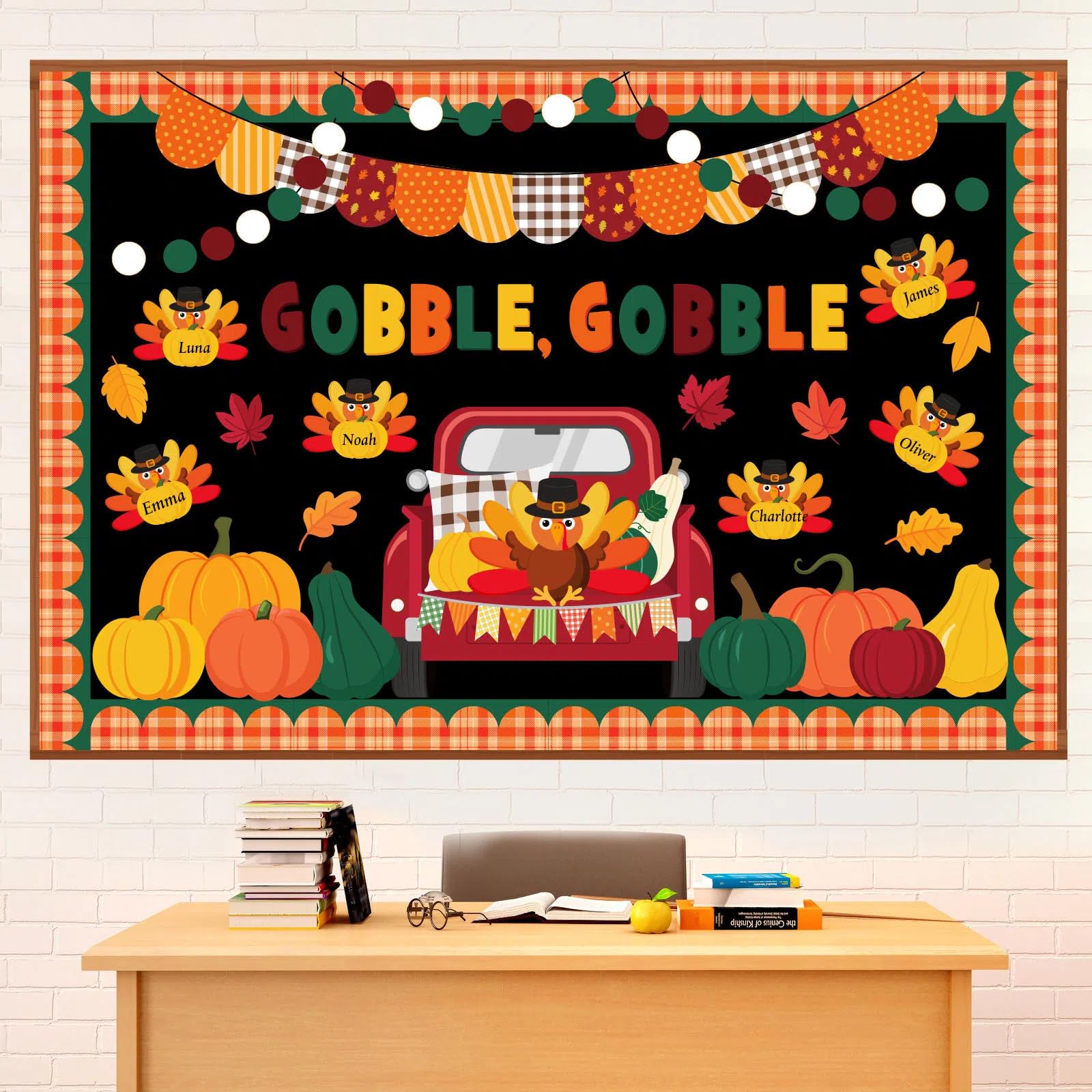 Décorations tableau d'affichage automne voiture de Turquie