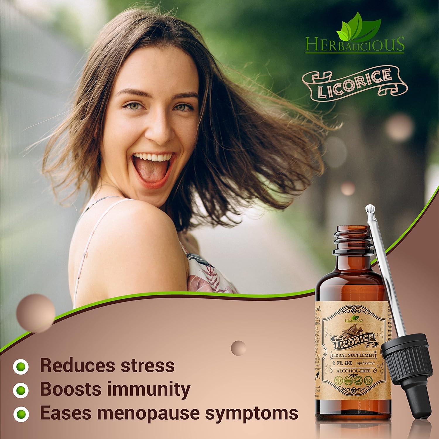 Licorice Root Extract - Pure Organic Glycyrrhiza Glabra Extract Supplement for Digestion Restore Respiratory Health Adrenal Fatigue & Immunity Support Vegetarian Gluten Free Liquid Tincture 2oz : Health & Household