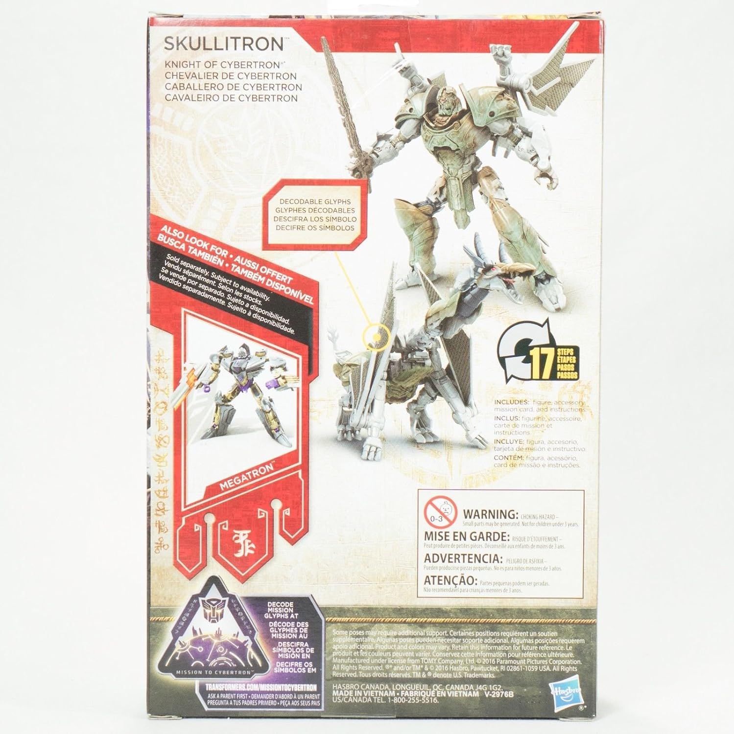 Hasbro Transformers The Last Knight Premier Deluxe Skullitron Deluxe Action Figure
