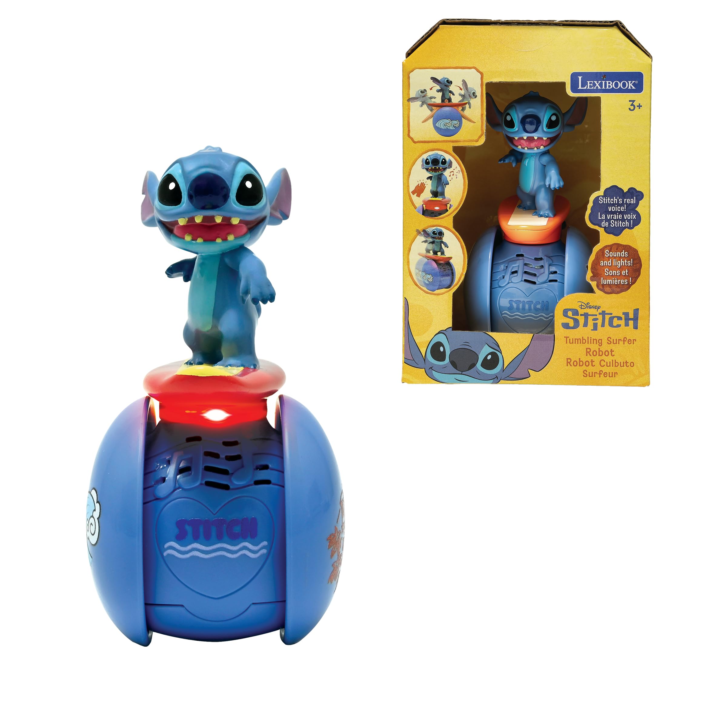 ☆Stitch♪ Lexibook, Disney Stitch, The Interactive Surfer Robot Stitch