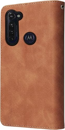 Miniatura 6 de Asuwish Funda compatible con Moto G Stylus 2020 MotoG Pro y protector de pantalla de vidrio templado, funda de piel con tapa para Motorola GStylus