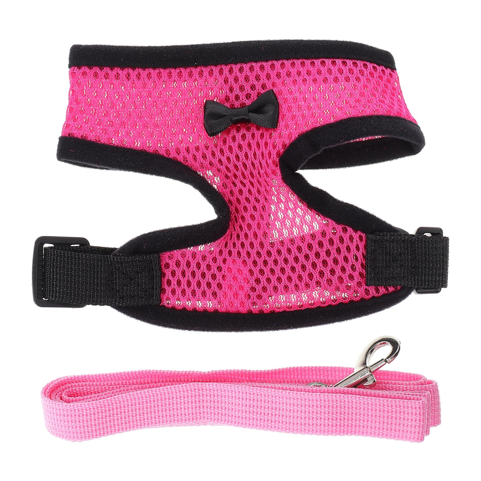 HOLIDYOYO Elegant Chicken Harness and Leash Set Wearable Chicken Harness for Rooster Hen Vest for Parties