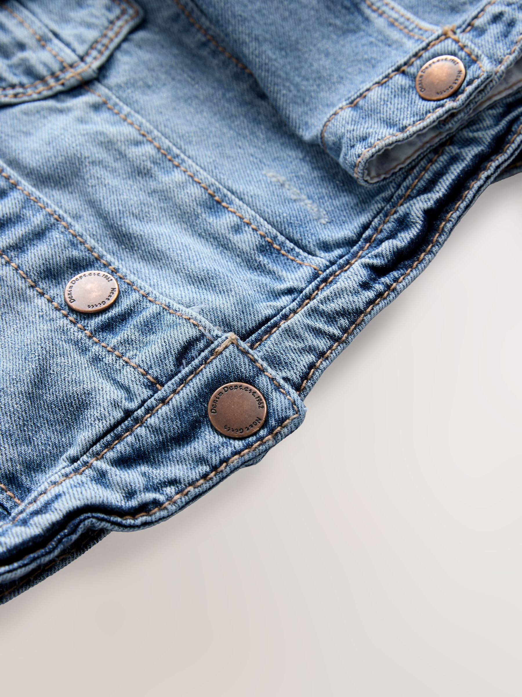 NEXT Mädchen Standard Jeansjacke 62-122