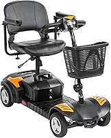 Vista 9 de Drive Medical Drive Medical Scout - Patinete compacto de viaje, 4 ruedas