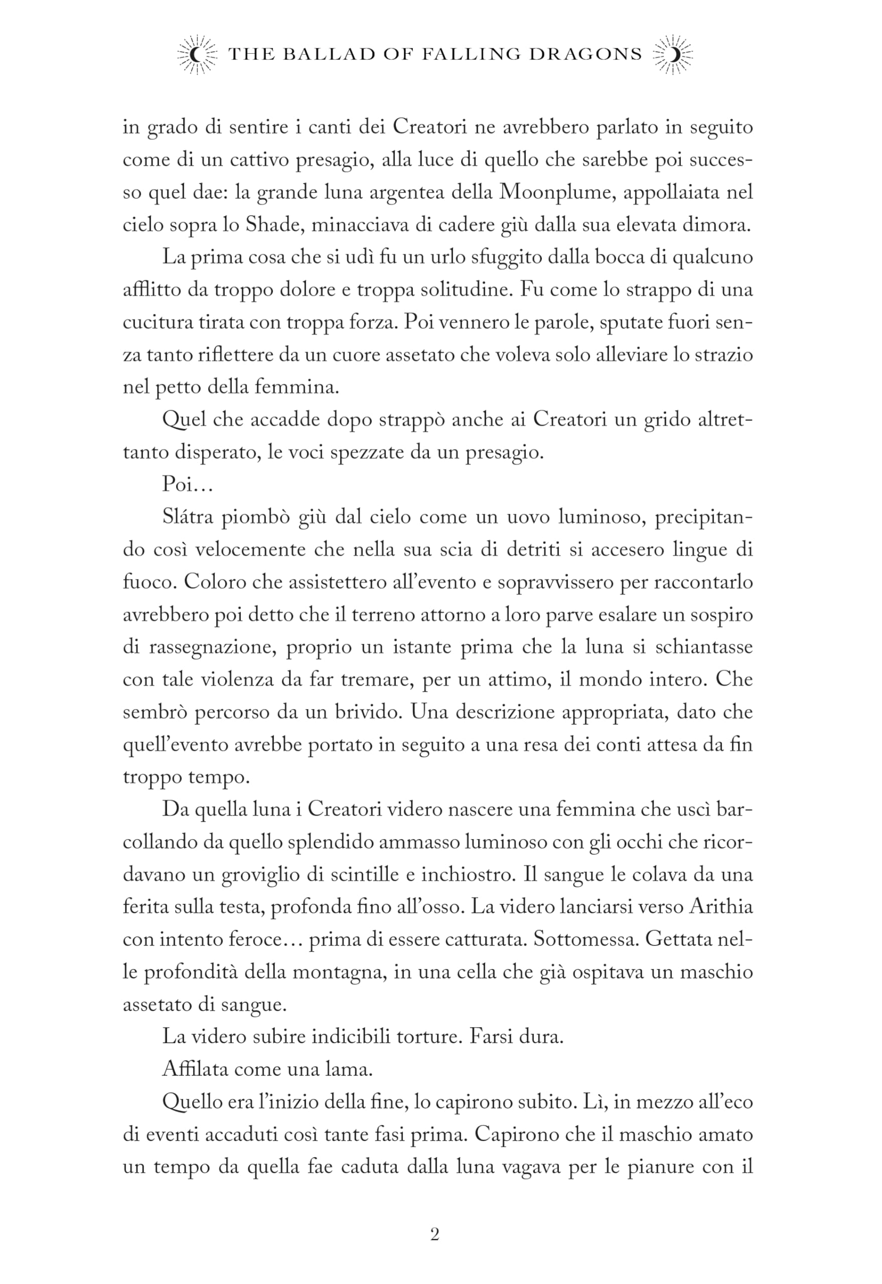 The ballad of falling dragons. L'ultima canzone dei draghi. Con Segnalibro