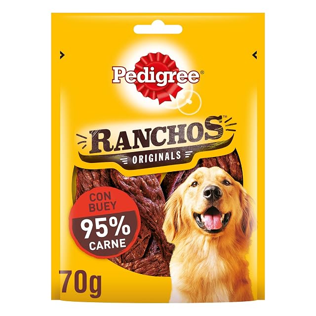 Pedigree - Snack para perros adultos Pedigree Ranchos Originals ternera 70 g