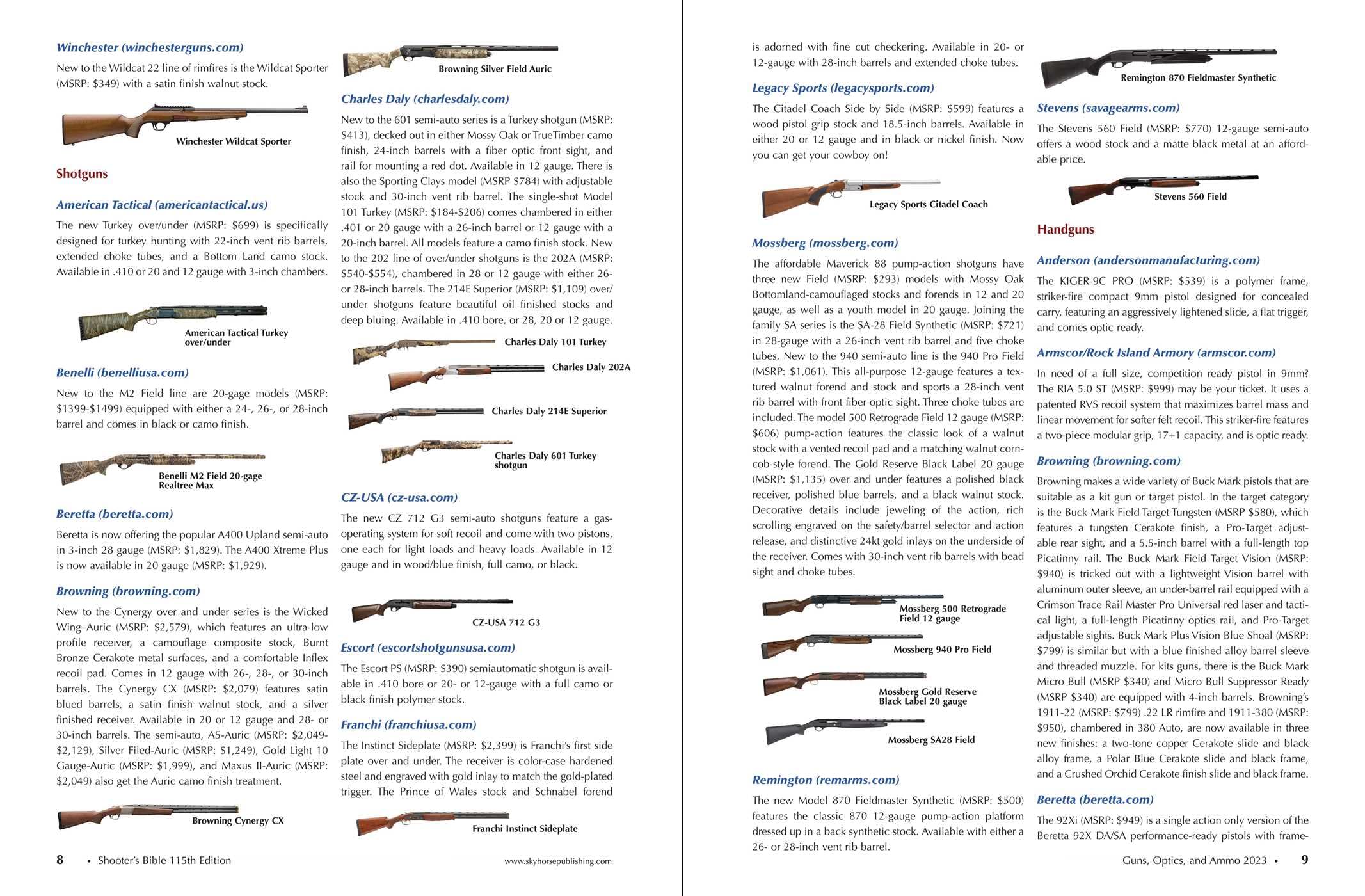Shooter's Bible 115th Edition: The World's Bestselling Firearms Reference