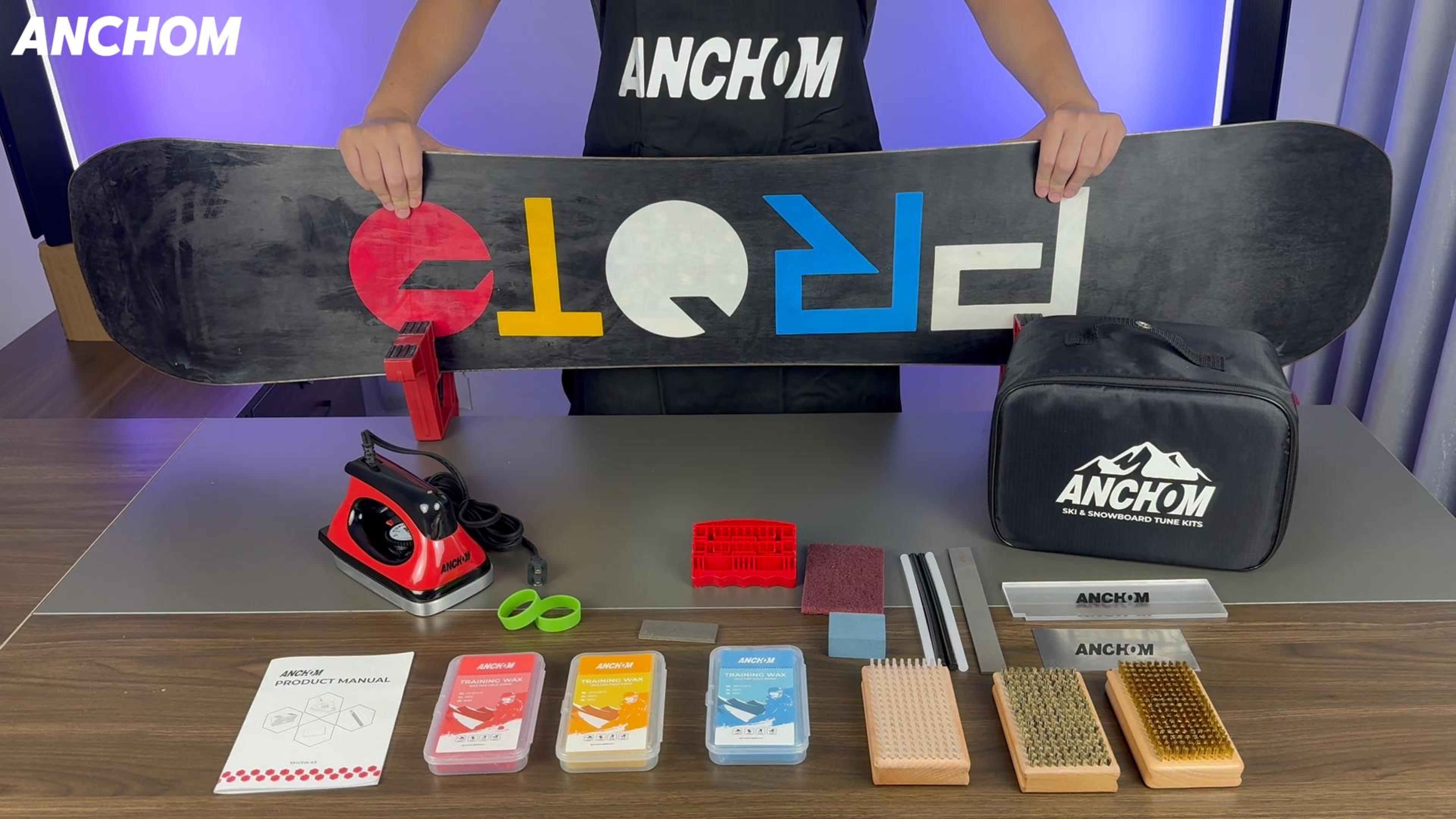 Amazon.com: ANCHOM Ski Snowboard Tuning Kit, Complete Ski