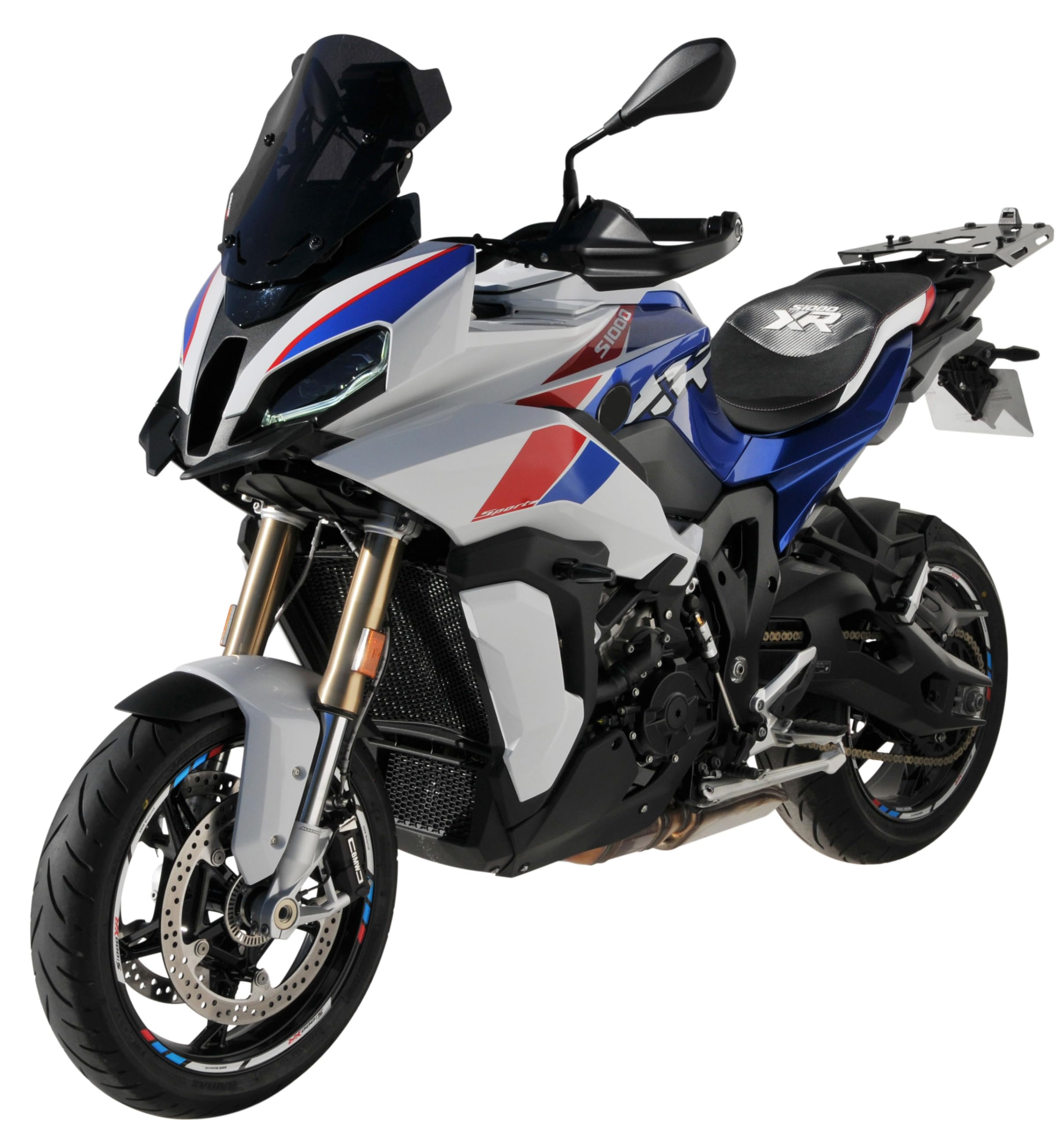 4moto Cupolino sport (36cm) compatibile con s 1000 XR 2020-2023 Nero Scuro prodotto da Ermax