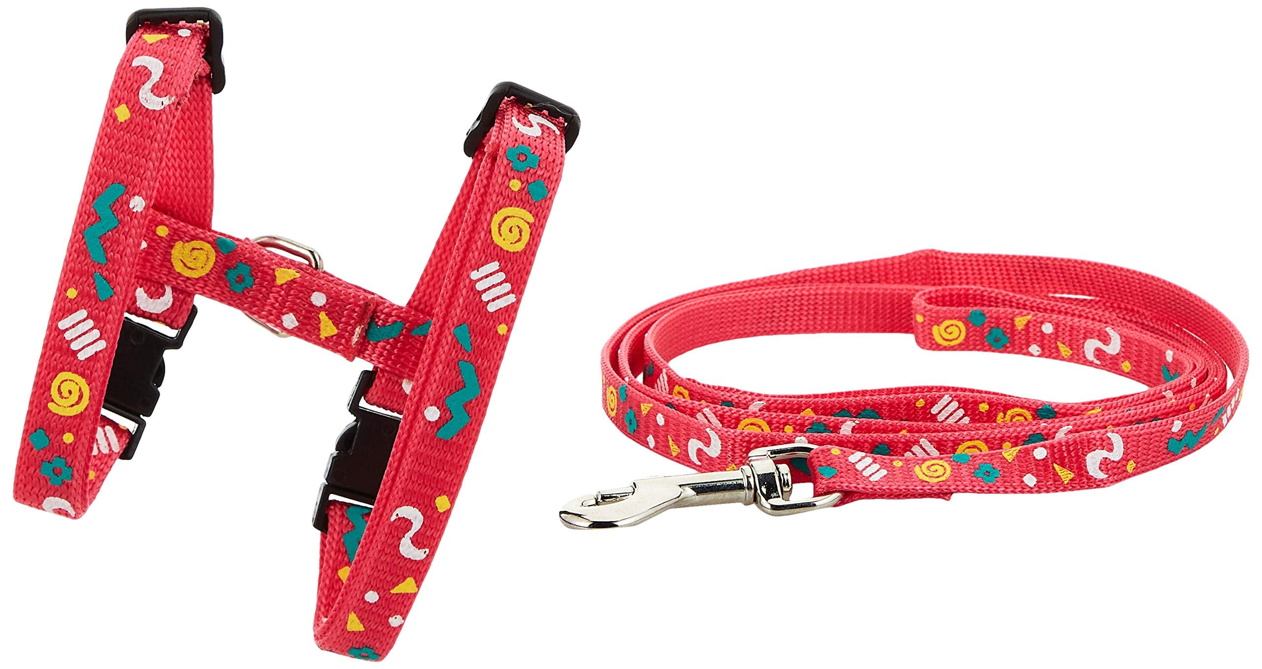 Pawise Kitten Harness W/1.2 Leash, Assorted colors , 1 Piece