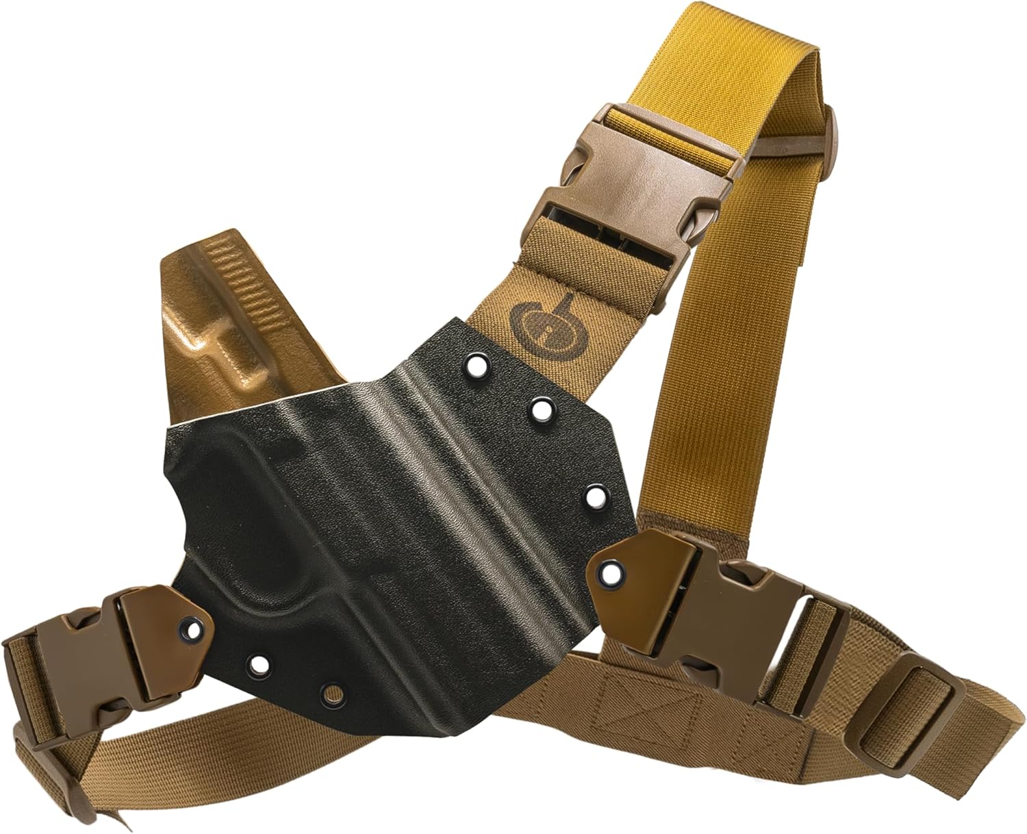 Kenai Chest Holster for an FN Herstal - MAS Grey/Coyote