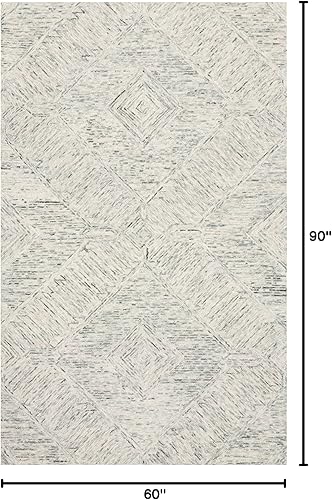 Miniatura 3 de Loloi II Ziva Collection ZV-01 - Alfombra de pasillo neutra de 2 pies y 6 pulgadas x 13 pies