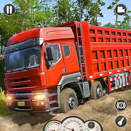 Uphill Euro Truck Driver Mountain Truck Games
