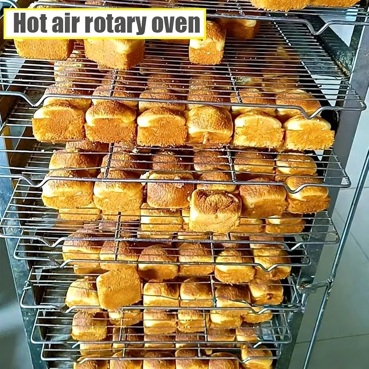 Electric Convection Oven with Industrial 32 Tray, High Capacity, Rotating Hot Air, Fast Cooking for Pizza, Pies, Pastries, for Bakery, Restaurant Kitchen, and Commercial Kitchen