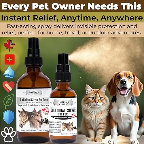 Miniatura 8 de Líquido de plata coloidal  Spray tópico natural de plata coloidal para curación, cuidado de la piel, tratamiento de infecciones por levaduras, kit