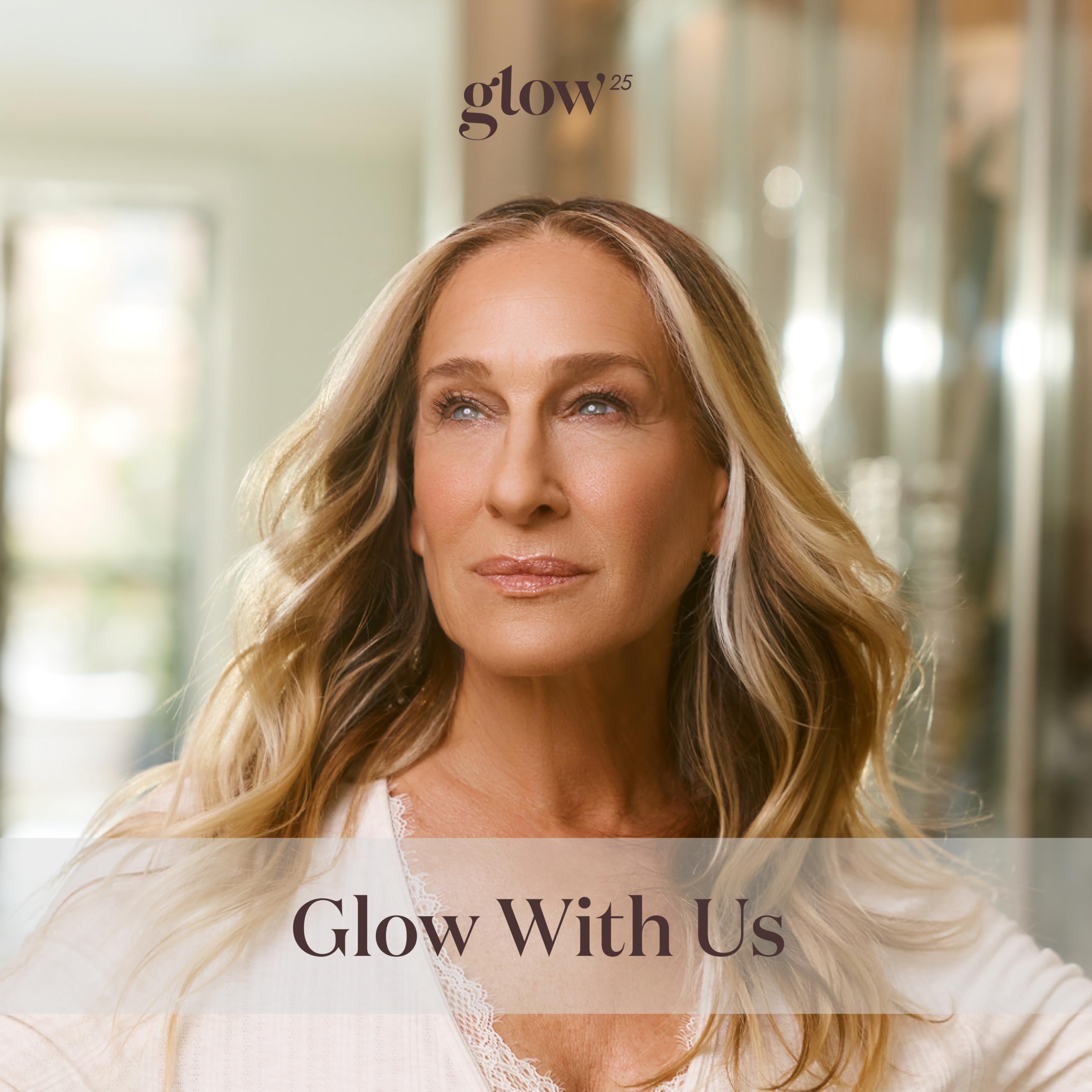 Glow25® Kollagen Intensiv [30 Sticks] – mit Tripeptiden, Vitamin C, Zink und Biotin – Premium Marine Collagen Hydrolysat – Peptide Typ 1 und 3 – Gute Löslichkeit